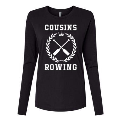 Cousins Rowing Cousins Beach Team Conrad Gift For Cousin Sibling Rowing Womens Cotton Relaxed Long Sleeve T-Shirt