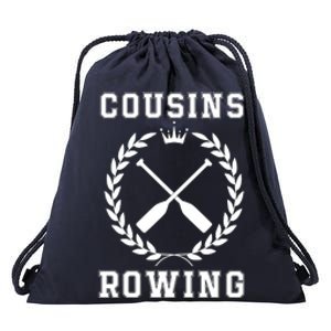 Cousins Rowing Cousins Beach Team Conrad Gift For Cousin Sibling Rowing Drawstring Bag