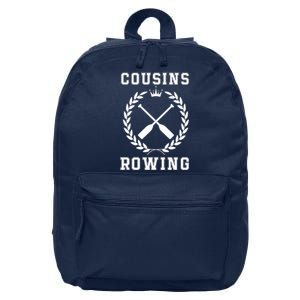 Cousins Rowing Cousins Beach Team Conrad Gift For Cousin Sibling Rowing 16 in Basic Backpack