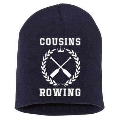 Cousins Rowing Cousins Beach Team Conrad Gift For Cousin Sibling Rowing Short Acrylic Beanie