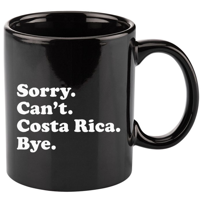Costa Rica 11oz C Handle Ceramic Mug