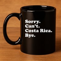 Costa Rica 11oz C Handle Ceramic Mug