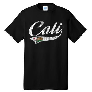 California Republic Ca Distressed Design Cali Classic Tall T-Shirt