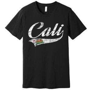 California Republic Ca Distressed Design Cali Classic Premium T-Shirt