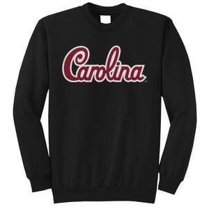 Carolina Retro Cursive Black Sweatshirt