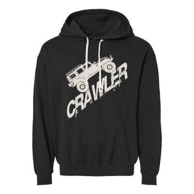 Crawler Rc Car Rock Scaler Scale Rc Offroad Truck Clawling Garment-Dyed Fleece Hoodie