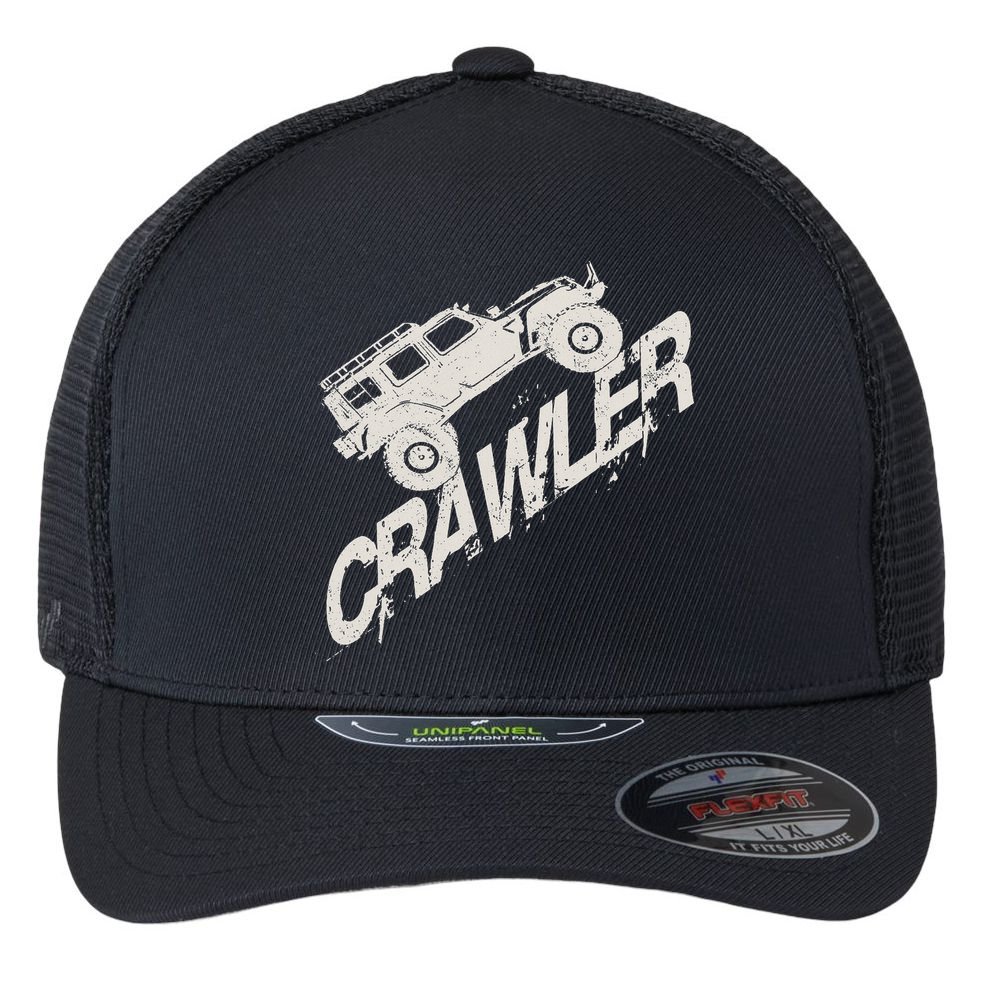 Crawler Rc Car Rock Scaler Scale Rc Offroad Truck Clawling Flexfit Unipanel Trucker Cap