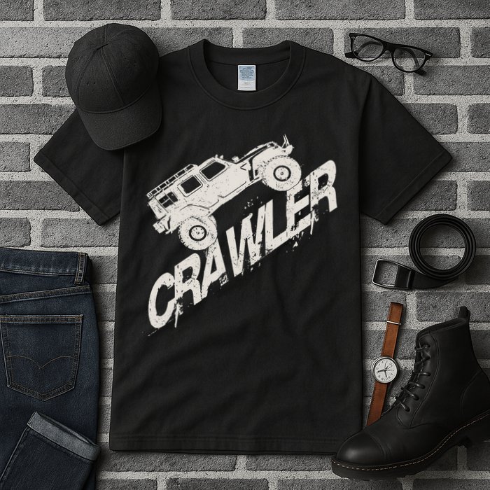 Crawler Rc Car Rock Scaler Scale Rc Offroad Truck Clawling Tall T-Shirt