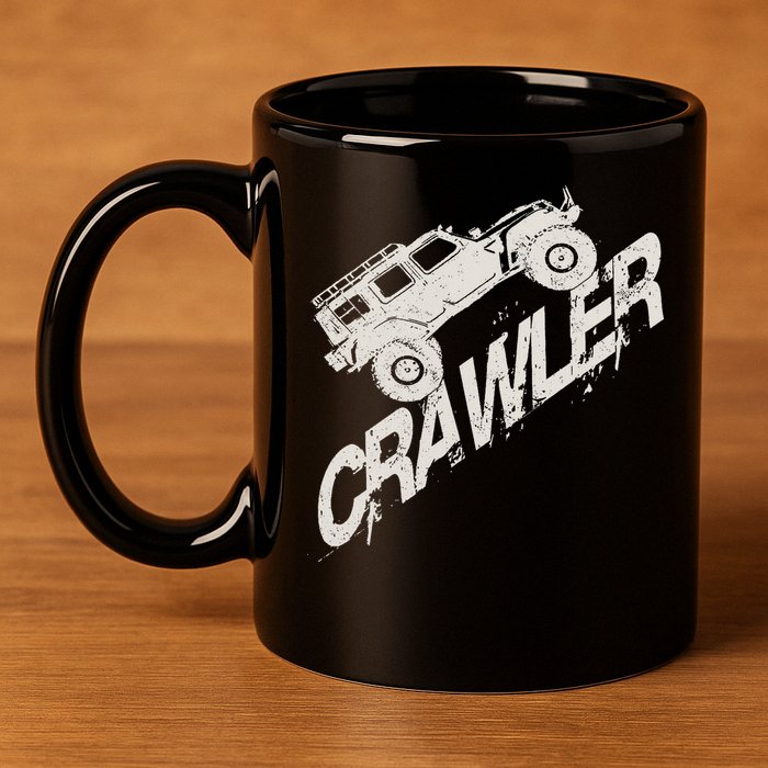 Crawler Rc Car Rock Scaler Scale Rc Offroad Truck Clawling 11oz C Handle Ceramic Mug