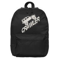 Crawler Rc Car Rock Scaler Scale Rc Offroad Truck Clawling 16 in Basic Backpack