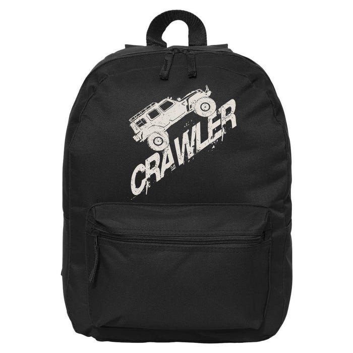 Crawler Rc Car Rock Scaler Scale Rc Offroad Truck Clawling 16 in Basic Backpack