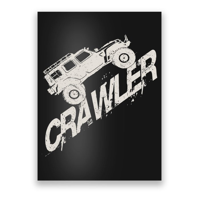 Crawler Rc Car Rock Scaler Scale Rc Offroad Truck Clawling Poster