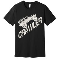 Crawler Rc Car Rock Scaler Scale Rc Offroad Truck Clawling Premium T-Shirt