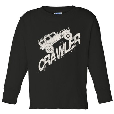 Crawler Rc Car Rock Scaler Scale Rc Offroad Truck Clawling Toddler Long Sleeve Shirt