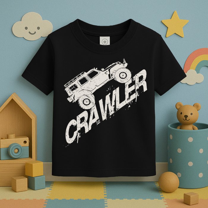 Crawler Rc Car Rock Scaler Scale Rc Offroad Truck Clawling Toddler T-Shirt