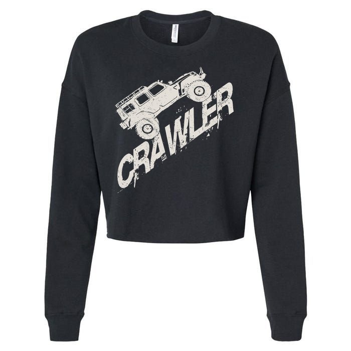 Crawler Rc Car Rock Scaler Scale Rc Offroad Truck Clawling Cropped Pullover Crew