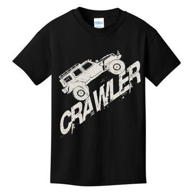 Crawler Rc Car Rock Scaler Scale Rc Offroad Truck Clawling Kids T-Shirt