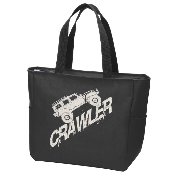 Crawler Rc Car Rock Scaler Scale Rc Offroad Truck Clawling Zip Tote Bag