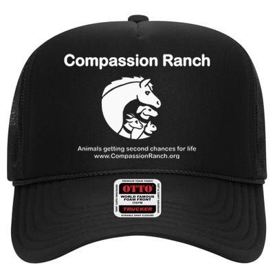 Compassion Ranch High Crown Mesh Back Trucker Hat