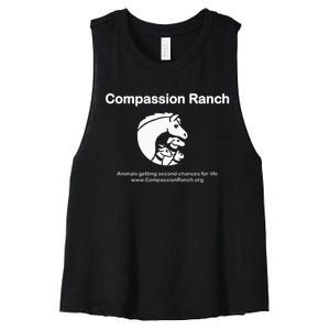 Compassion Ranch Women's Racerback Cropped Tank