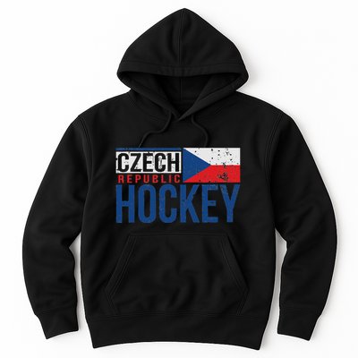 Czech Republic Czechia Hockey International Ice Supporter Hoodie