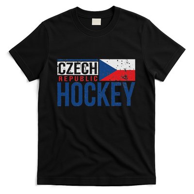 Czech Republic Czechia Hockey International Ice Supporter T-Shirt
