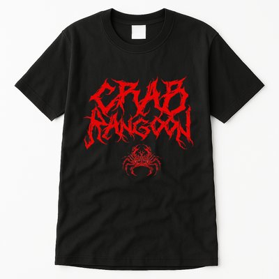 Crab Rangoon Chinese Food Heavy Metal Band Goth Tall T-Shirt