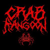 Crab Rangoon Chinese Food Heavy Metal Band Goth Impact Tech Backpack