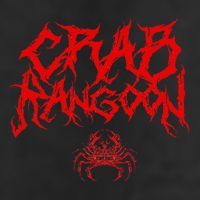 Crab Rangoon Chinese Food Heavy Metal Band Goth Adult Drive Performance Visor