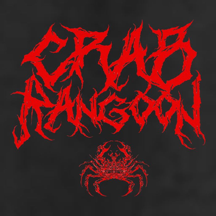 Crab Rangoon Chinese Food Heavy Metal Band Goth Adult Drive Performance Visor
