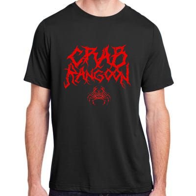 Crab Rangoon Chinese Food Heavy Metal Band Goth Adult ChromaSoft Performance T-Shirt