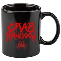 Crab Rangoon Chinese Food Heavy Metal Band Goth 11oz C Handle Ceramic Mug