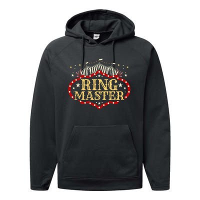 Circus Ringmaster Circus Ringmaster Performance Fleece Hoodie