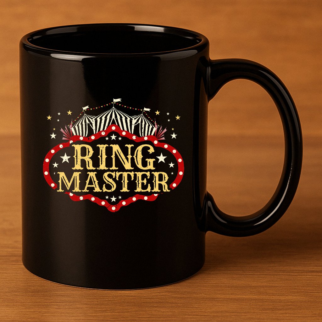 Circus Ringmaster Circus Ringmaster 11oz C Handle Ceramic Mug