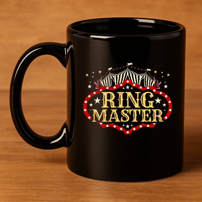 Circus Ringmaster Circus Ringmaster 11oz C Handle Ceramic Mug