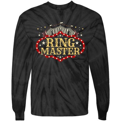 Circus Ringmaster Circus Ringmaster Tie-Dye Long Sleeve Shirt