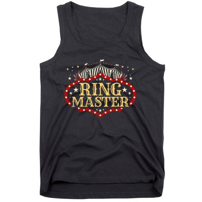 Circus Ringmaster Circus Ringmaster Tank Top