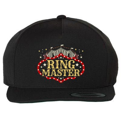 Circus Ringmaster Circus Ringmaster Wool Snapback Cap