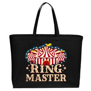 Circus Ringmaster Cotton Canvas Jumbo Tote