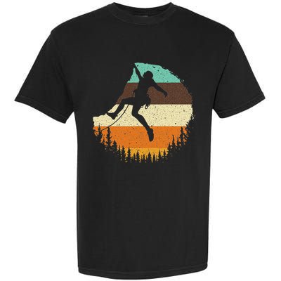 Cool Rock Climbing For Women Mountain Climber Bouldering Garment-Dyed Heavyweight T-Shirt