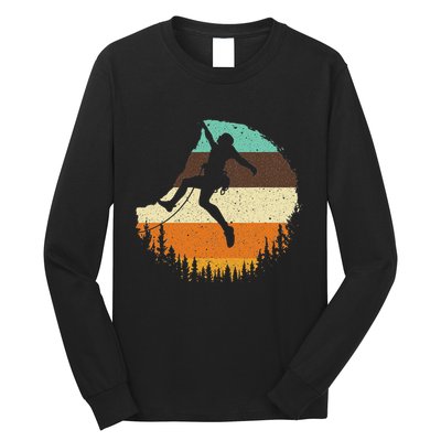 Cool Rock Climbing For Women Mountain Climber Bouldering Long Sleeve Shirt