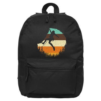 Cool Rock Climbing For Women Mountain Climber Bouldering 16 in Basic Backpack
