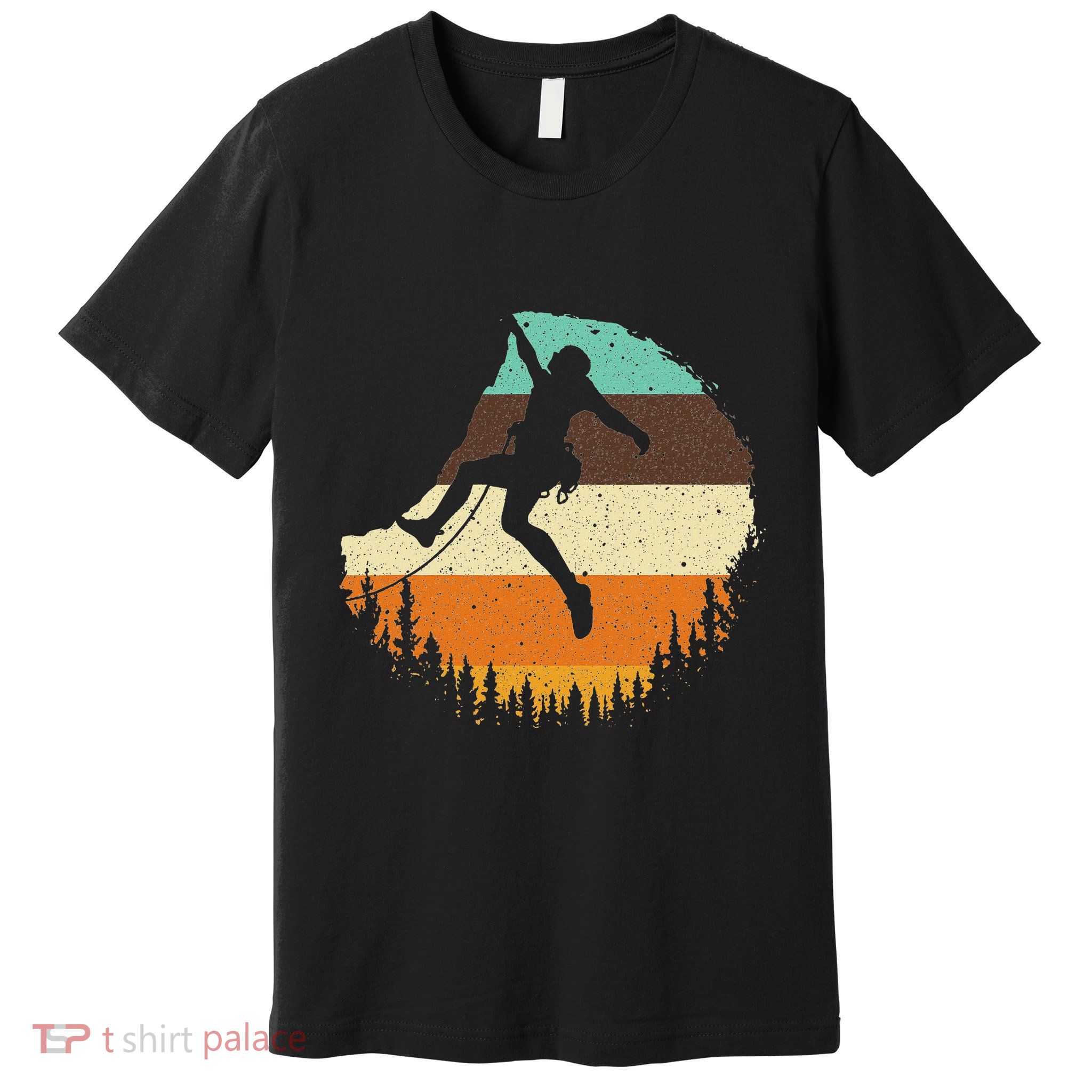 Cool Rock Climbing For Women Mountain Climber Bouldering Premium T-Shirt