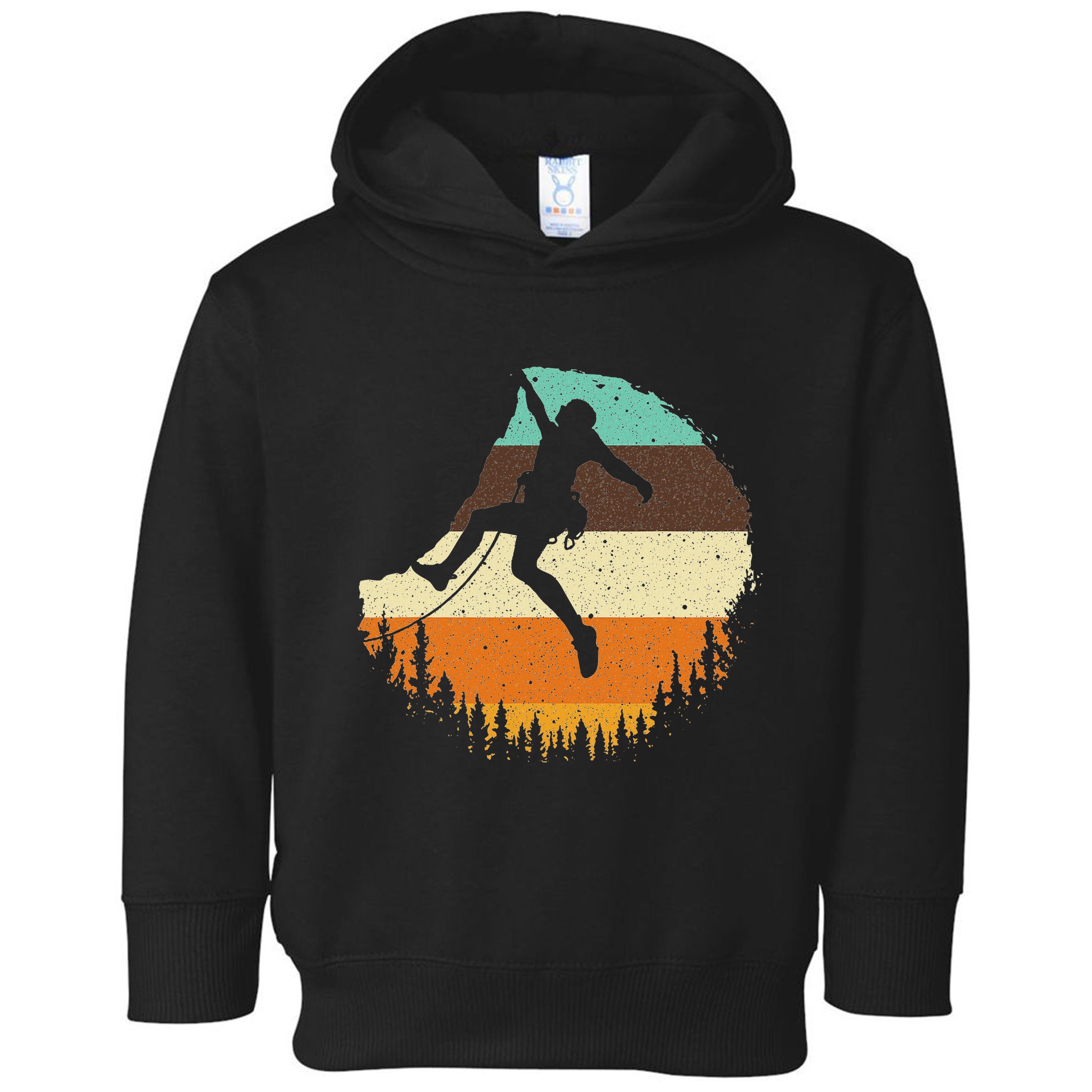 Cool Rock Climbing For Women Mountain Climber Bouldering Toddler Hoodie