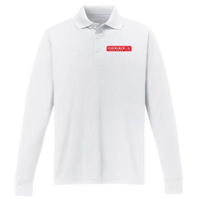 Circoloco Records Performance Long Sleeve Polo