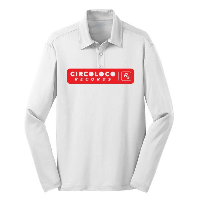 Circoloco Records Silk Touch Performance Long Sleeve Polo