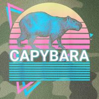 Capybara Retro Legacy Tie Dye Trucker Hat