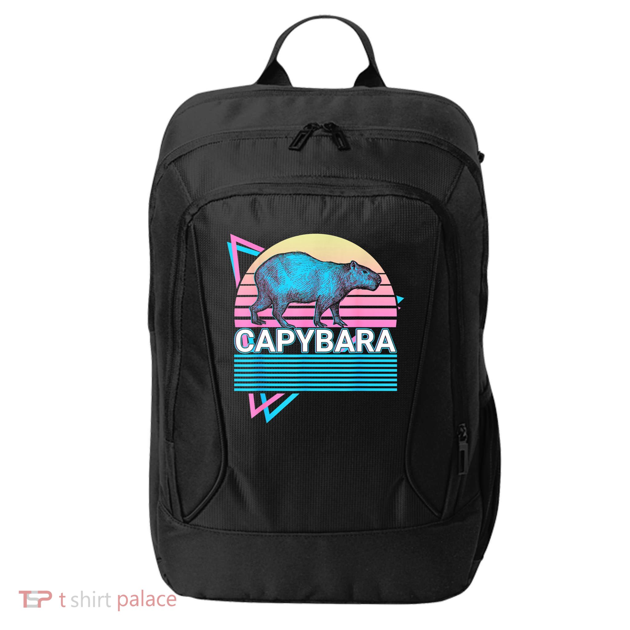 Capybara Retro City Backpack