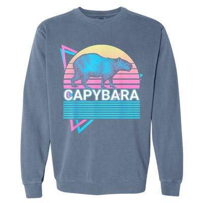 Capybara Retro Garment-Dyed Sweatshirt