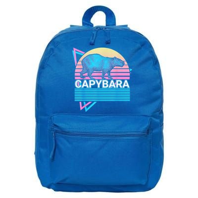 Capybara Retro 16 in Basic Backpack